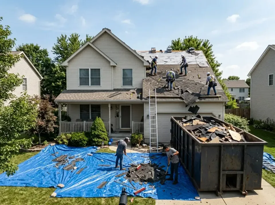 roof-replacement-debris-remova-004 — frequently asked questions, Cheapest Dumpster Rentals in Suisun City, CA